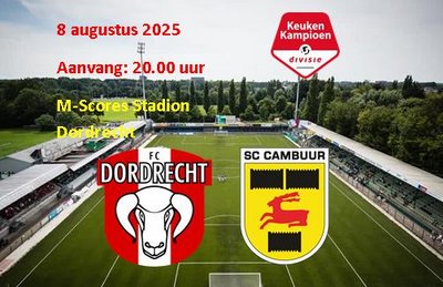 dordrecht - cambuur